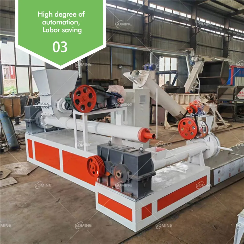 Unidade de Pelotização de Filme Plástico LDPE Máquina Automática de Granulação Plástica Granulador Plástico Industrial