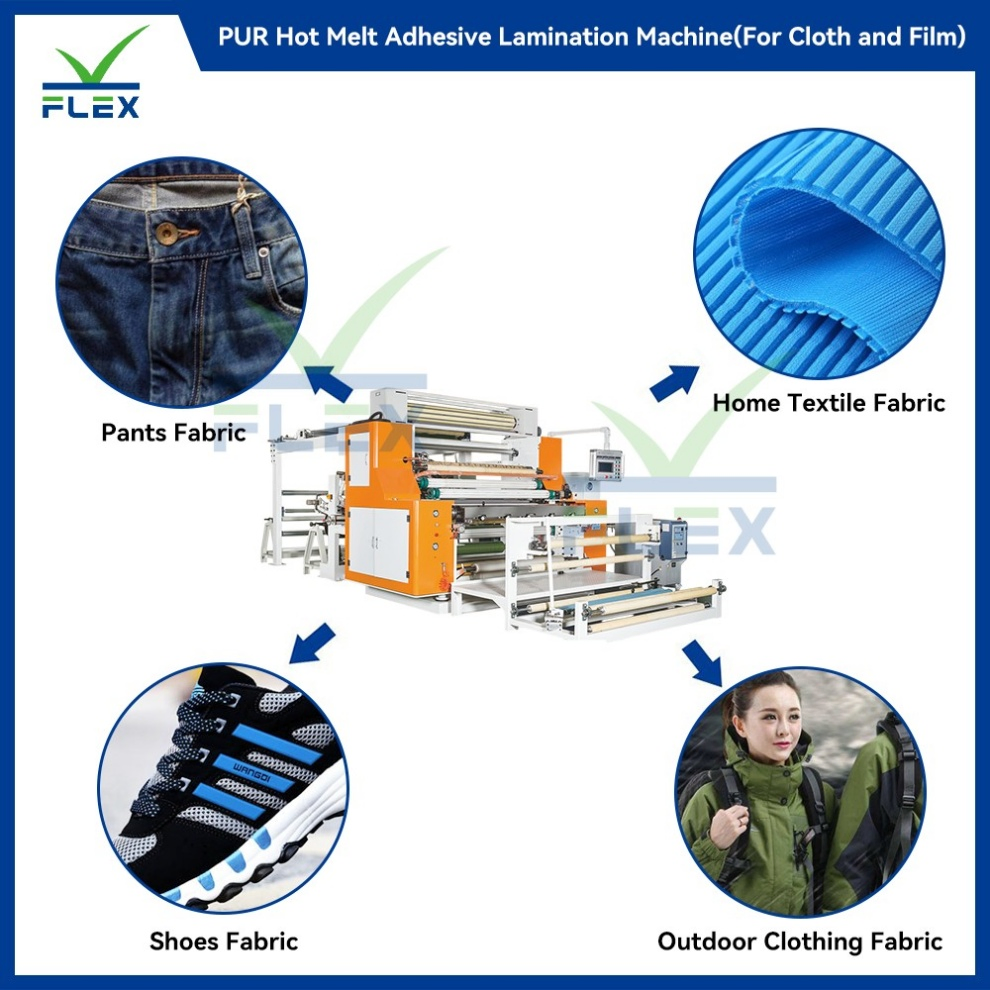 Filme de Laminação Térmica para Máquina de Produção Industrial com Adesivo de Cola Quente PUR Ecológico