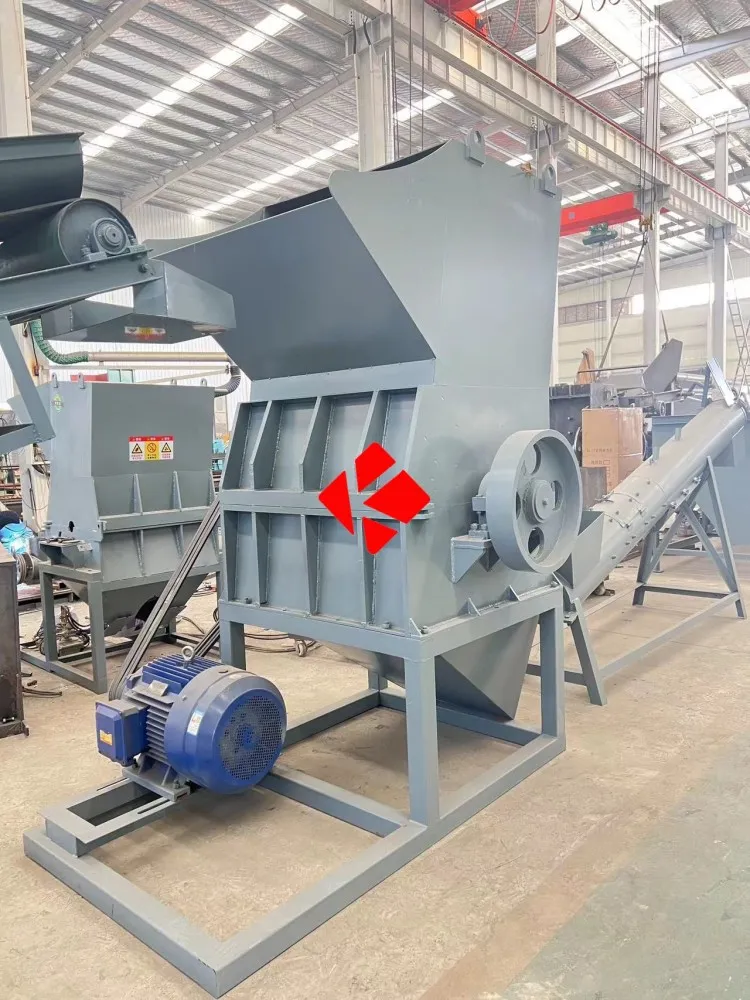 Triturador de Plástico de Baixa Velocidade para Sacos Woven de PP Equipamento de Trituração