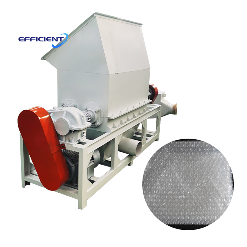 Máquina de Granulação de Placa de Espuma EPS em Duas Etapas, Granulador de Plástico Reciclado, Máquina Pelletizadora de Plástico