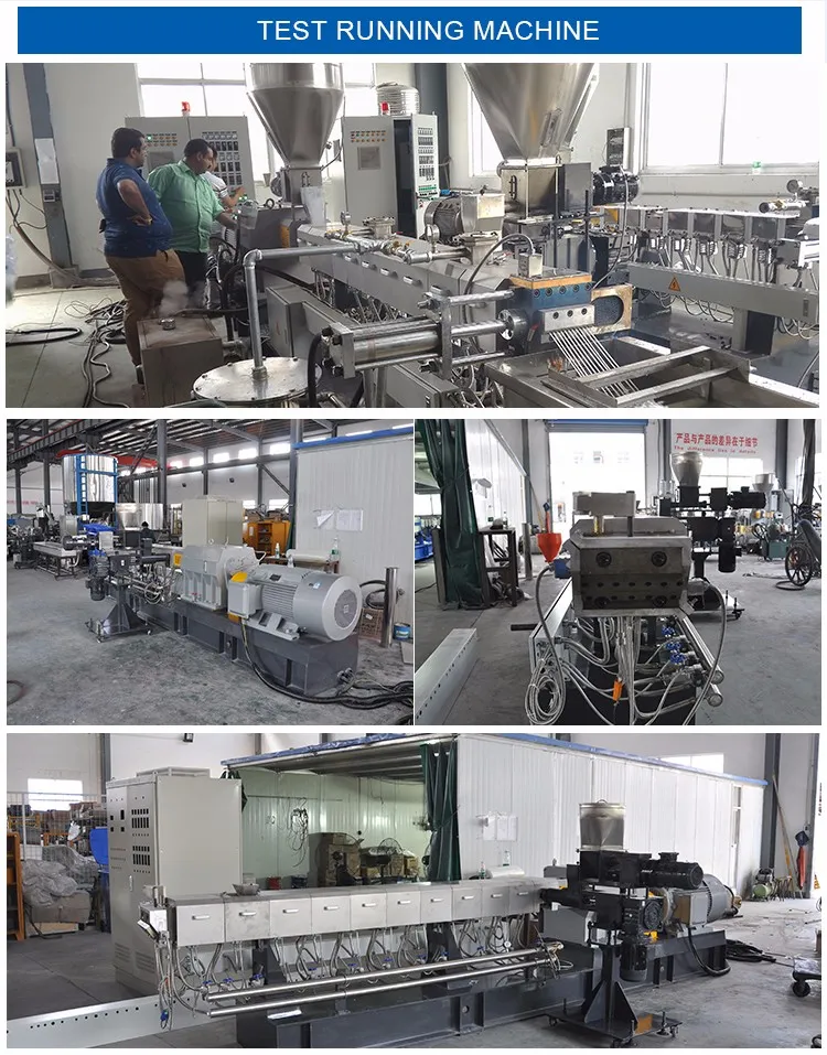Linha de Produção de Granulador de Parafuso Duplo para Masterbatch de Cor
