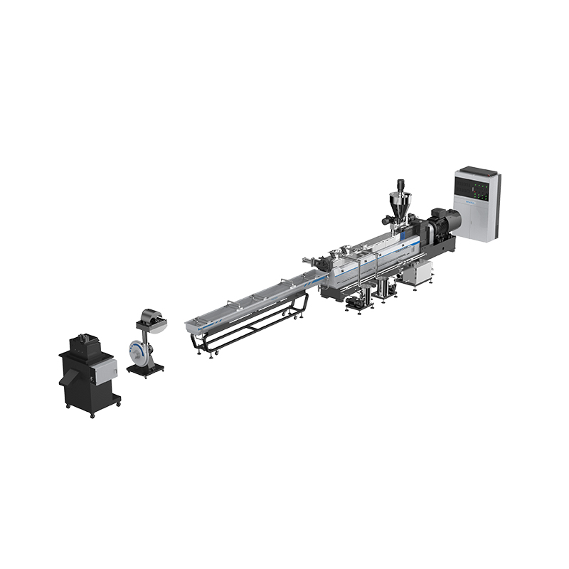 Tsh-65 Linha de Produção de Extrusora de Parafuso Duplo para Compostagem de Plástico PVC/PE