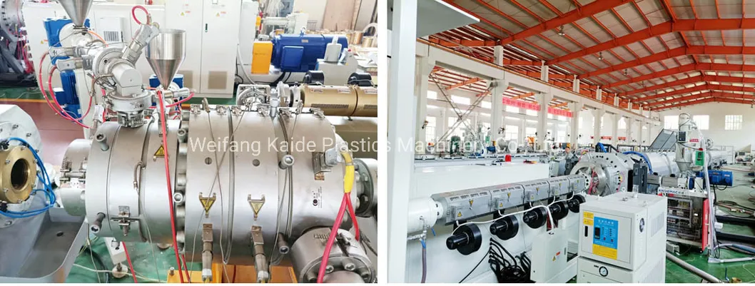 630mm Extrusora de Tubo de HDPE com Design de Parafuso Único