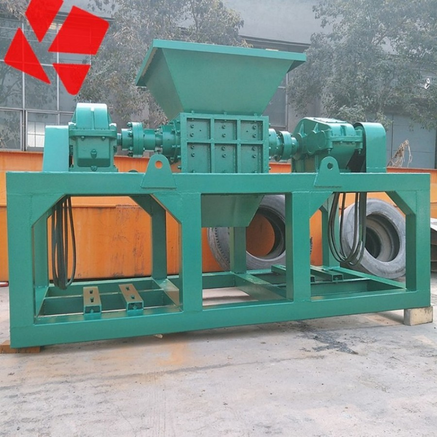 Máquina de Trituração de Resíduos de Construção Equipamento de Reciclagem de Descarte de Pneus de Plástico
