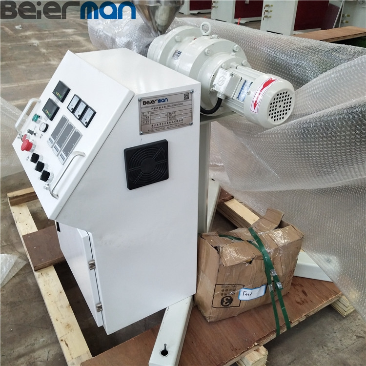 Sj35 Sj25 Máquina de Fazer Tubos Extrusora de Plástico de Parafuso Único
