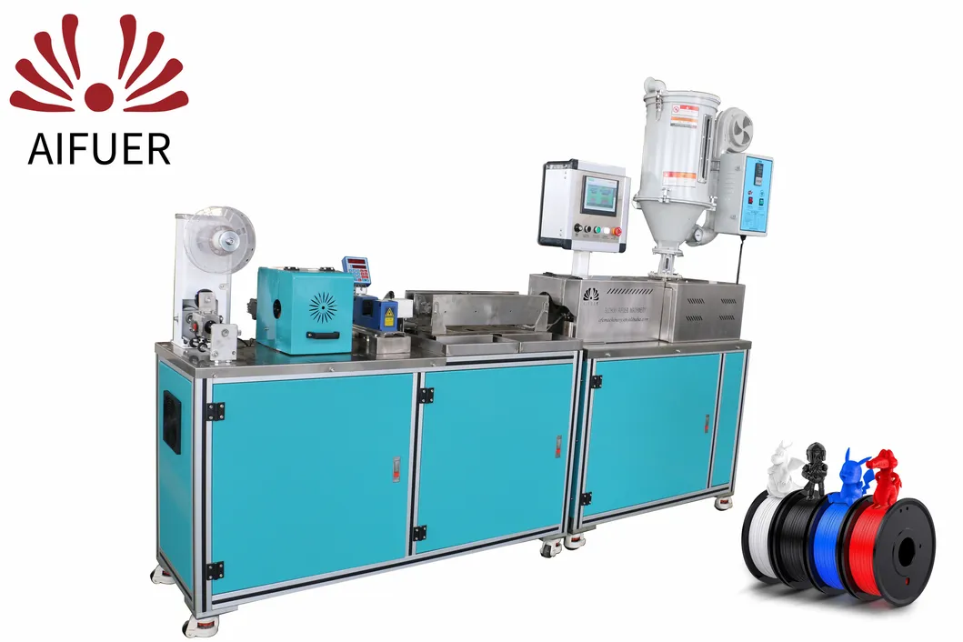 Sj25 Laboratório 3D Linha de Produção de Filamentos Extrusora de Laboratório Pequena Extrusora de Plástico de Parafuso Simples