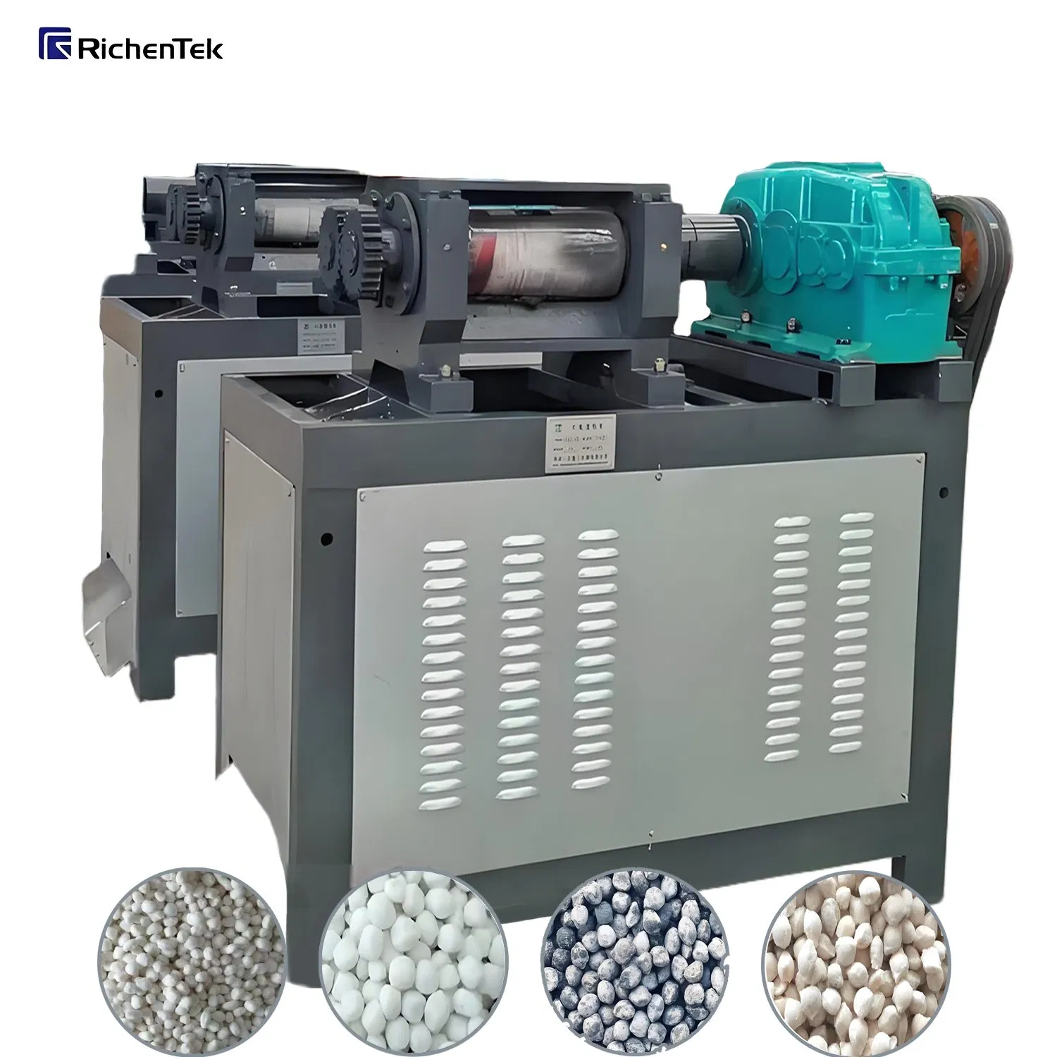 Linha de Fabricação de Fertilizante Orgânico Totalmente Automática com Alta Taxa de Granulação, Granulador de Tambor