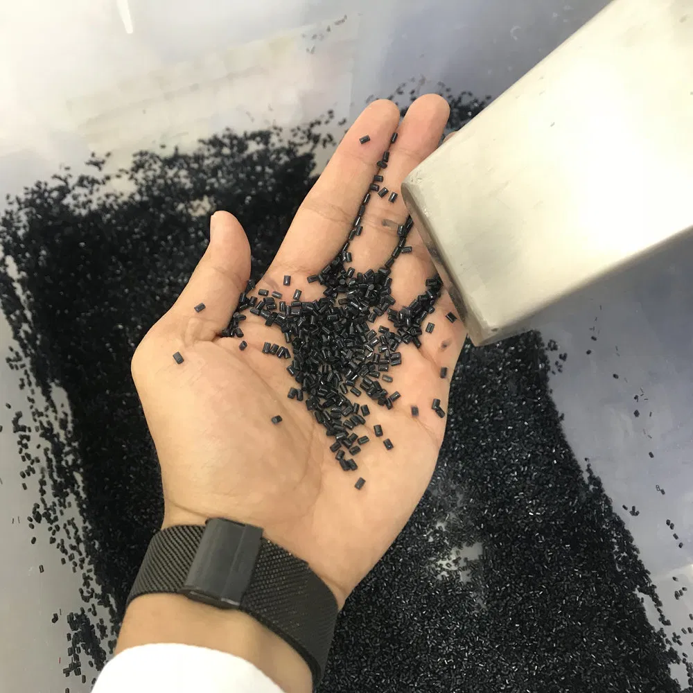 Linha de Pelotização de Plástico com Extrusora de Parafuso Duplo Tipo Água para Masterbatch de Cálcio Carbonato