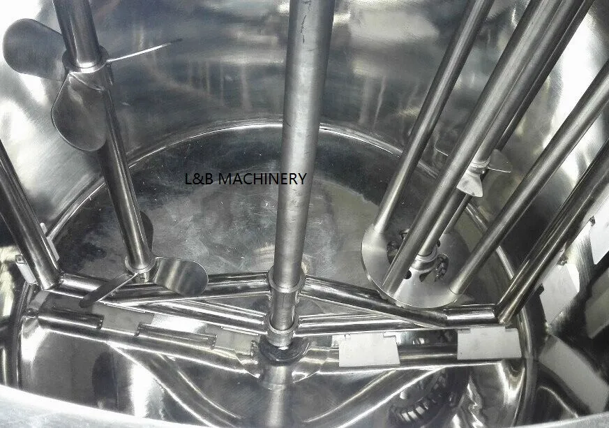 Equipamento Industrial de Mistura de Tinta em Aço Inoxidável