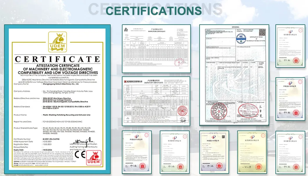 Certificações