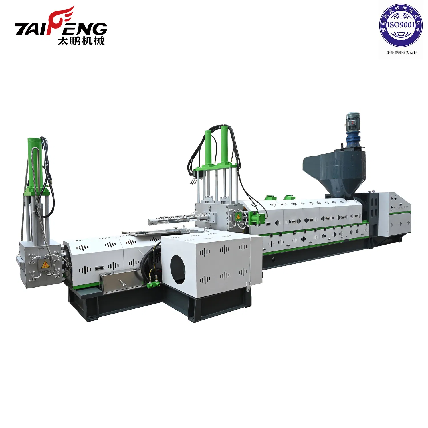 Máquina de Extrusão e Pelotização de Reciclagem de Plástico Taipeng