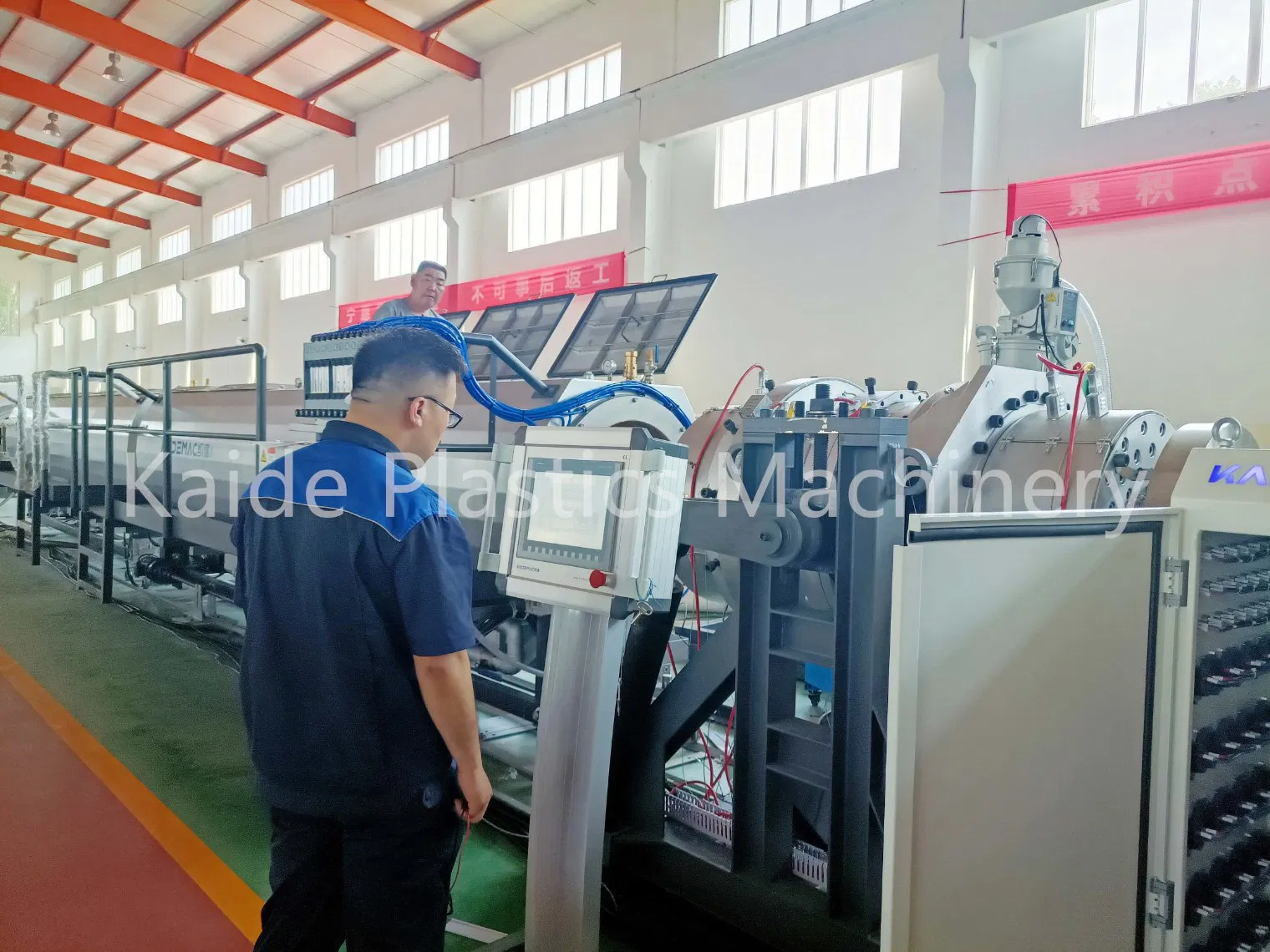 630mm Extrusora de Tubo de HDPE com Design de Parafuso Único