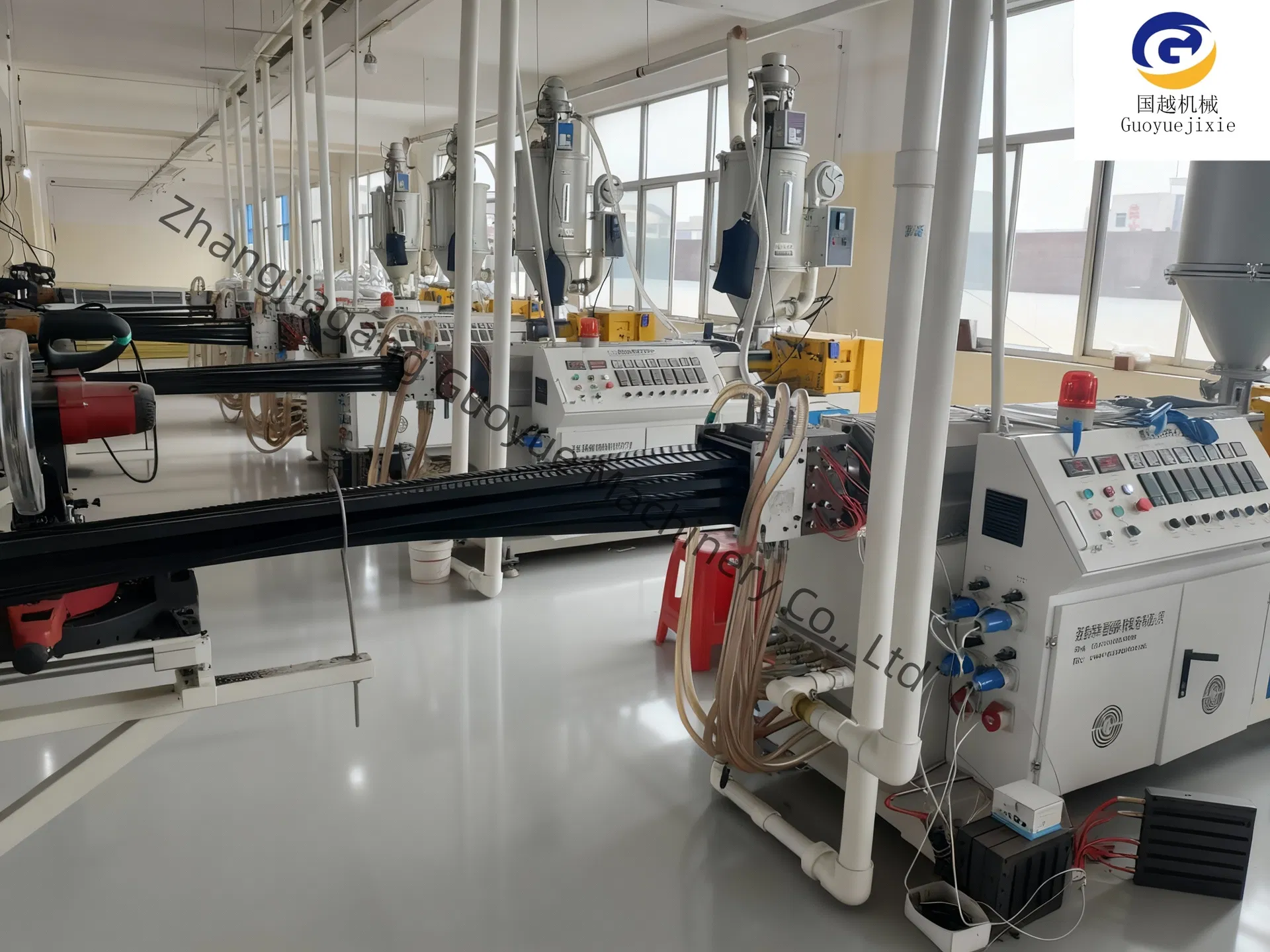 Máquina Extrusora de Barra de Poliamida Plástica com Parafuso Único para Produção de Perfil de Isolamento Térmico