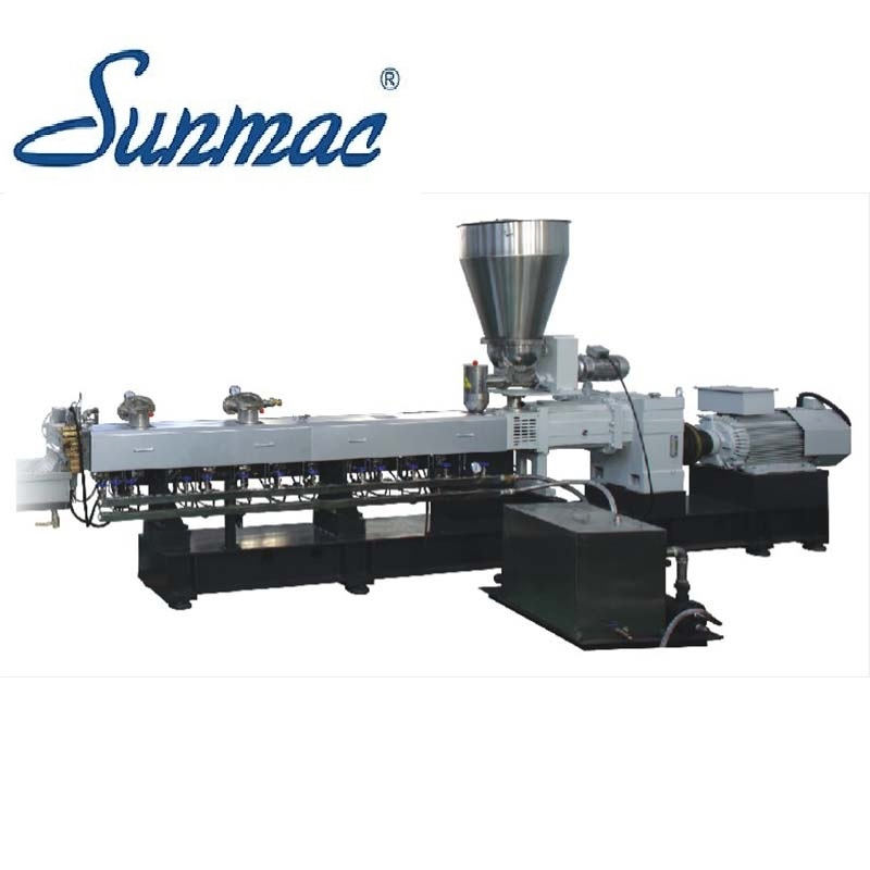 Extrusora de Parafuso Duplo Modificada de Alta Capacidade / Extrusora de Masterbatch de Filler de PE PP+CaCO3