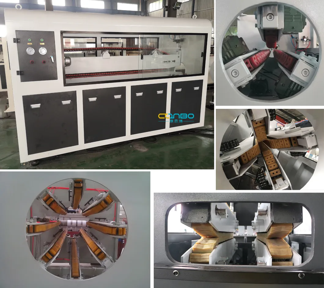 Máquina de Plástico Extrusora Conical Simples Dupla Par de Parafuso para PVC LDPE HDPE LLDPE PE PPR Tubo Mangueira Janela Porta Canalização Teto Painel Folha Placa
