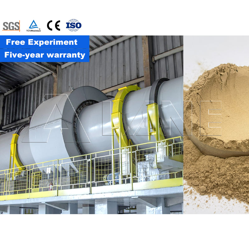 Linha de Produção de Fertilizante Orgânico Ecológico Lane Linha de Granulação de Processamento de Fertilizante