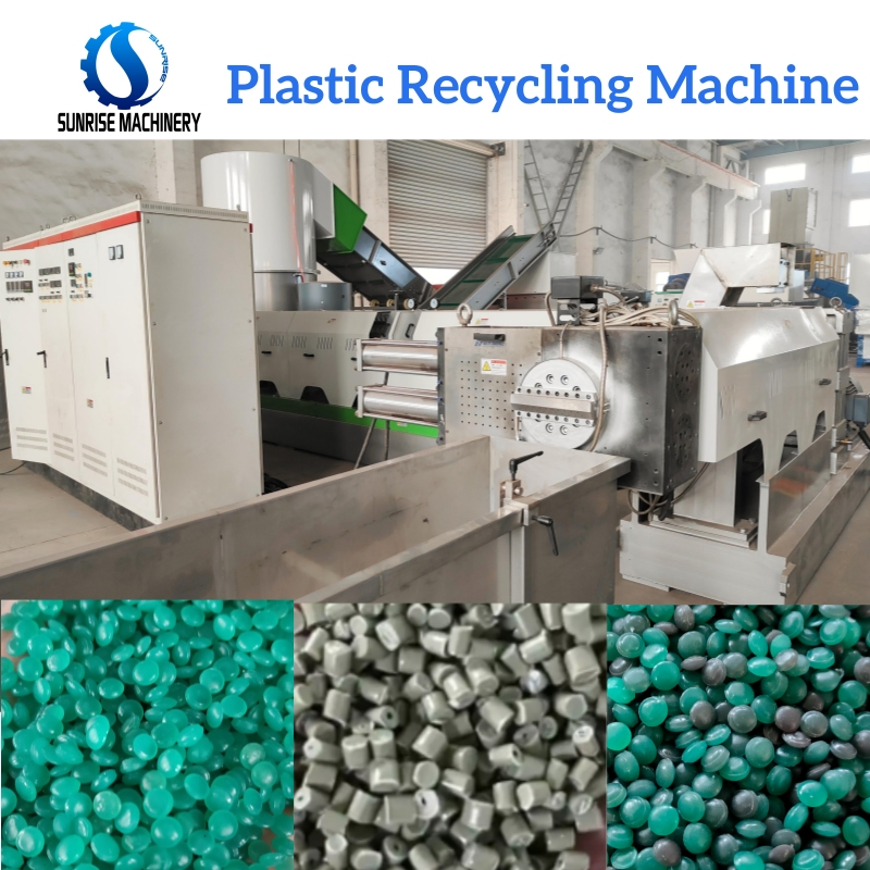 Plástico desperdiçado HDPE PE PP BOPP Filme Saco Jumbo Woven Garrafa Pet ABS PC Tambor Barril Caixa de Bateria Nylon Moagem Reciclagem Granulação Pelotização Máquina de Lavagem