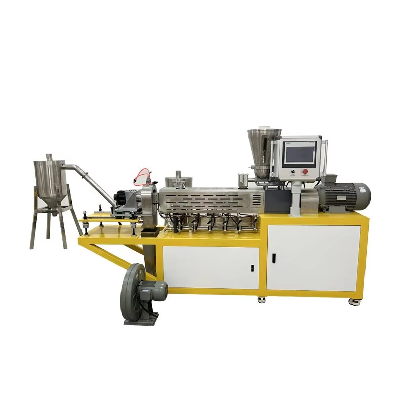 Zs-433 Linha de Granulação por Extrusão de Parafuso Duplo Adequada para Experimentos de Processamento de Mistura de Plástico de Engenharia