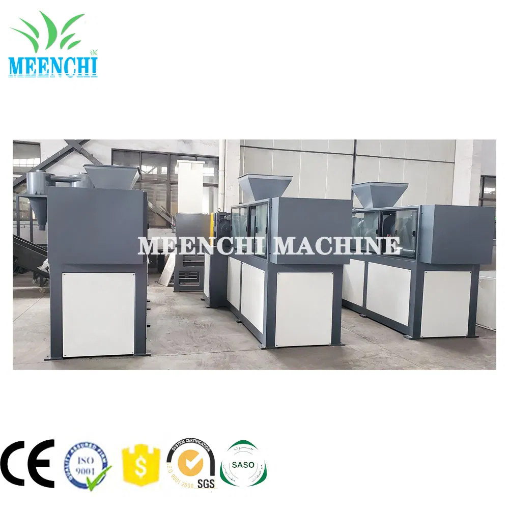 Máquina de Pelotização Squeezer de Filme Plástico com Alta Taxa de Desidratação e Baixo Consumo de Energia para Granulação de Resíduos de Filme de Mulching de Fazenda em PE PP LDPE Fabricada na China