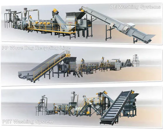 Máquina de Lavar Plástico/Máquina de Reciclagem de PET/Máquina de Trituração de PP