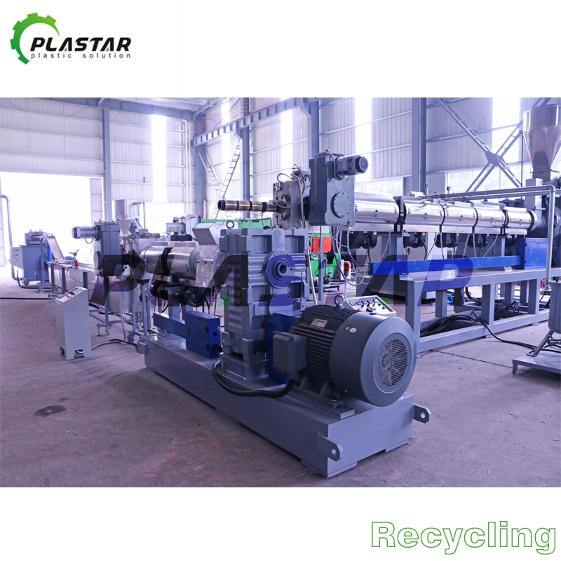 Linha de Granulação de Filme/Saco de Plástico PE/PP/HDPE LDPE LLDPE BOPP/Saco de Tecido/Fibra Não Tecida Máquina de Reciclagem de Agregação Compactação e Pelotização
