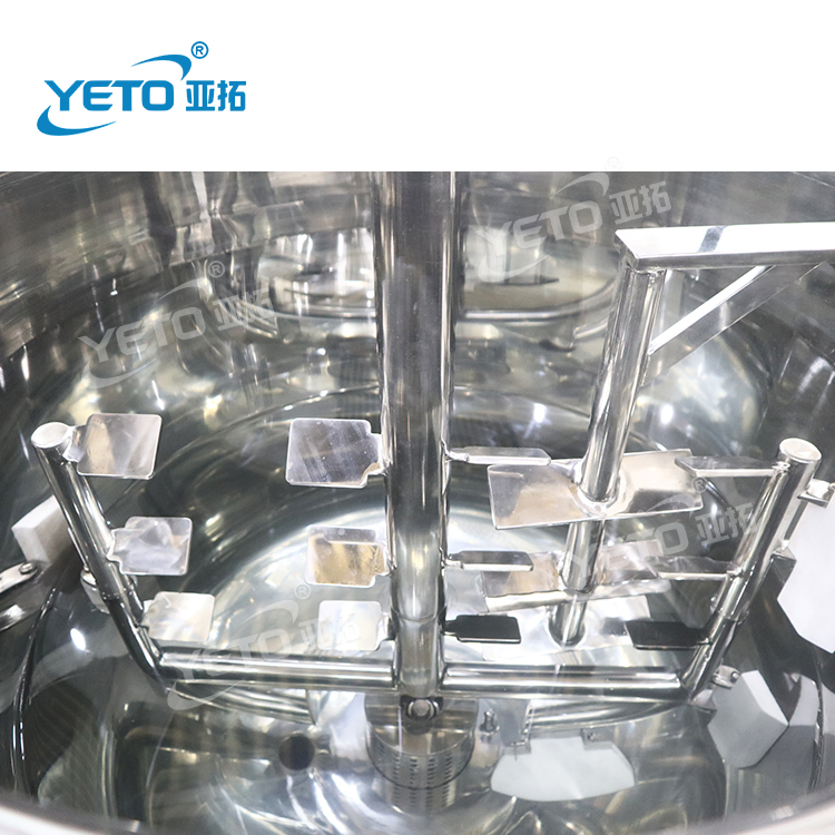 Misturador creme homogeneizador misturador detergente industrial agitador de depósito Aquecimento eléctrico Equipamento de tanques de mistura química