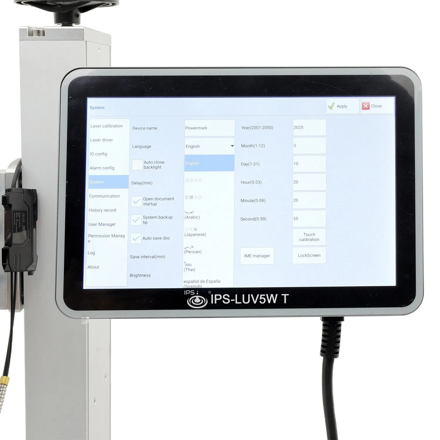 Máquina de Marcação a Laser UV Mini Tto Substitui Impressão por Transferência Térmica Tradicional em Filme Plástico Flexível para Embalagem de Alimentos