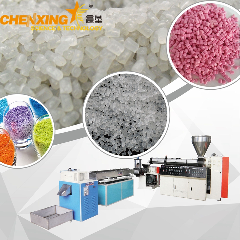 Preço de Fábrica Máquina de Granulação de Pellets de Reciclagem de Plástico Descartado em Duas Etapas para Sacos e Folhas de PE/PP/PET/ABS