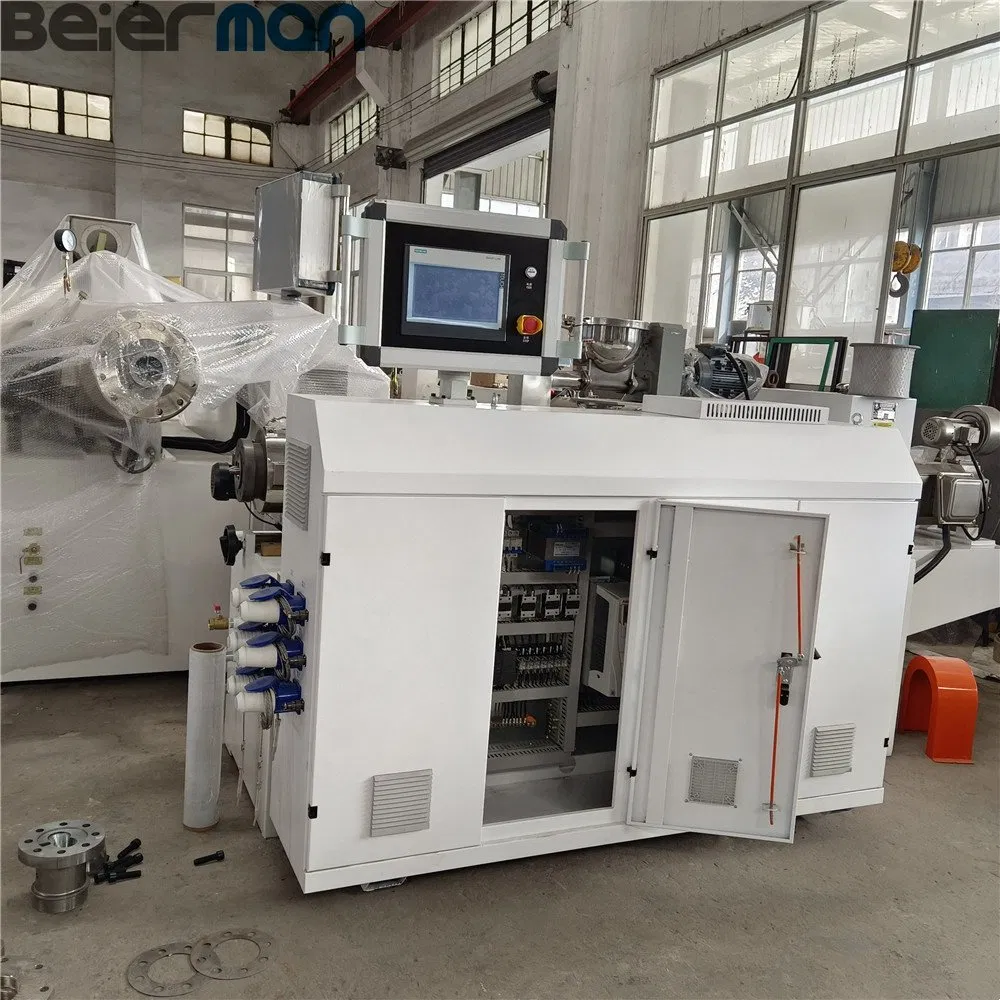 Máquina de Extrusão de Parafuso Duplo Conical Duplo Projetada Nova para PVC
