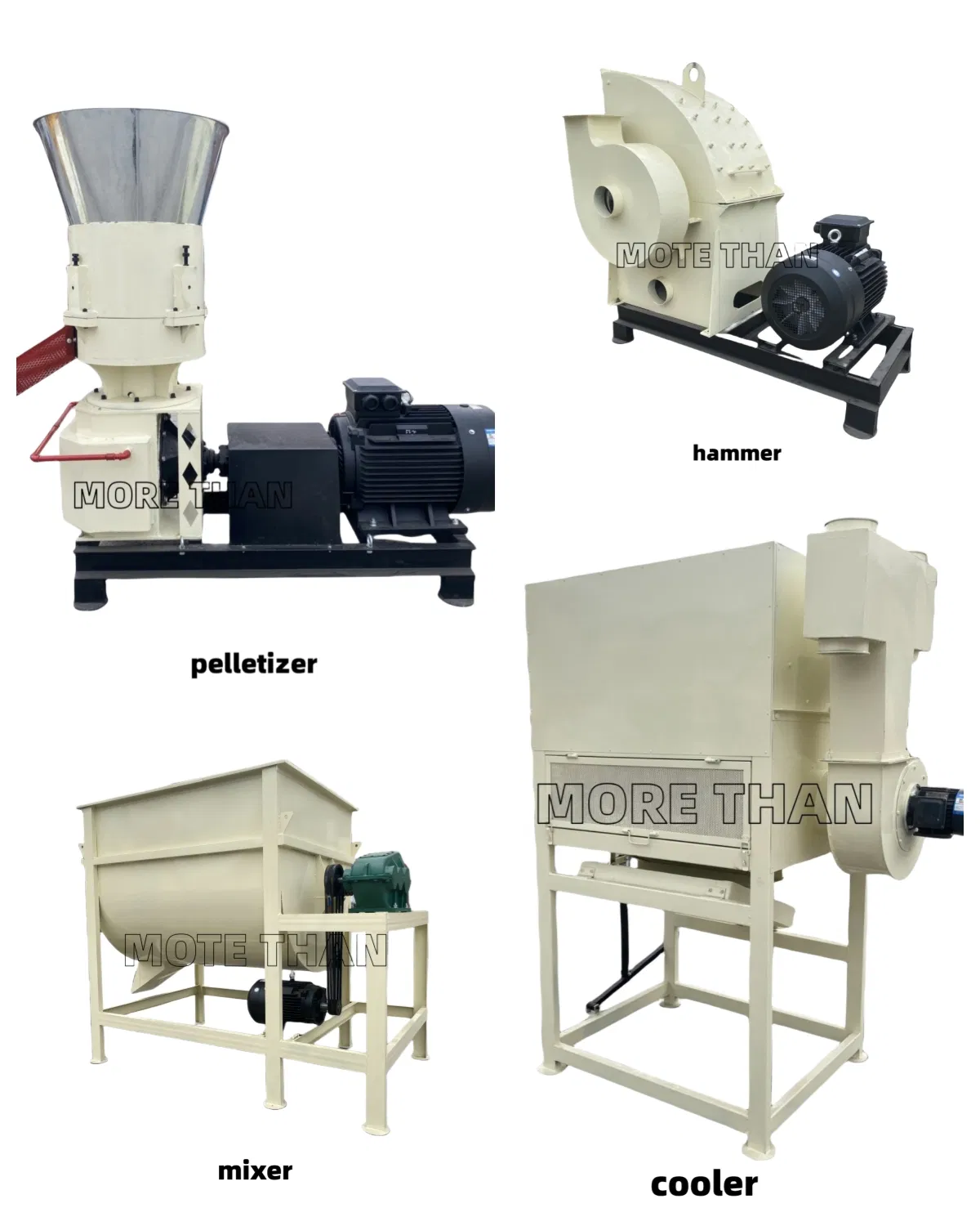 Máquina de Processamento de Ração Extrusora para Ração de Frango e Peixe Linha de Produção de Pellets Processamento de Granulação Pellets de Ração
