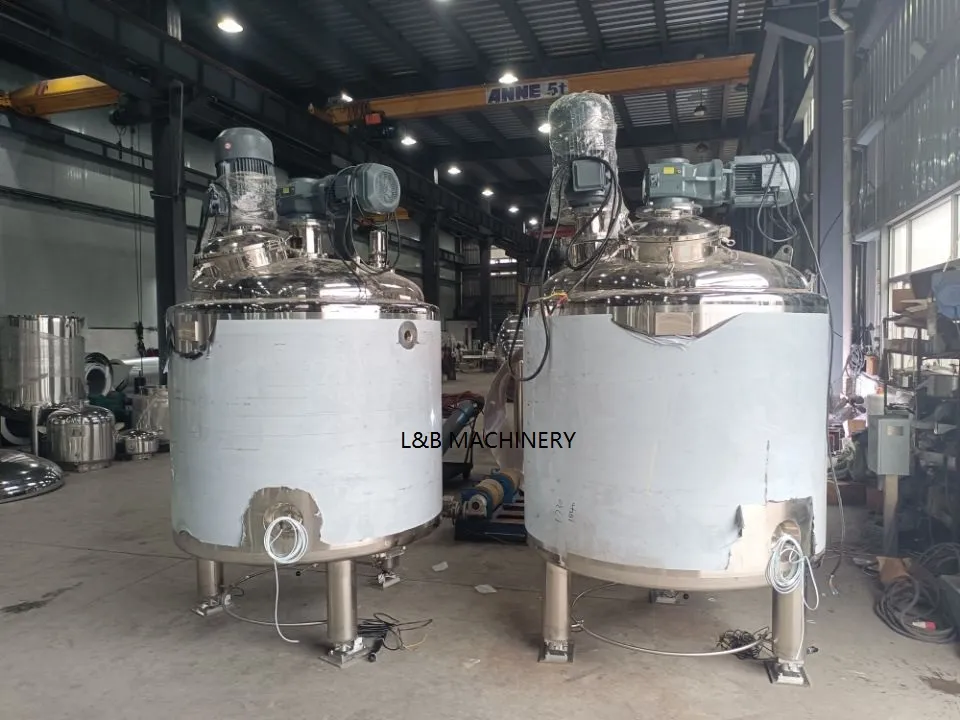 Equipamento Industrial de Mistura de Tinta em Aço Inoxidável