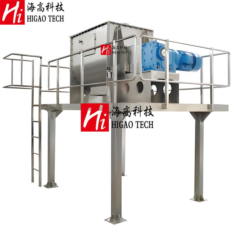 50-30000L Equipamento de Mistura de Pó de Farinha de Milho Tipo Horizontal com Fita Industrial