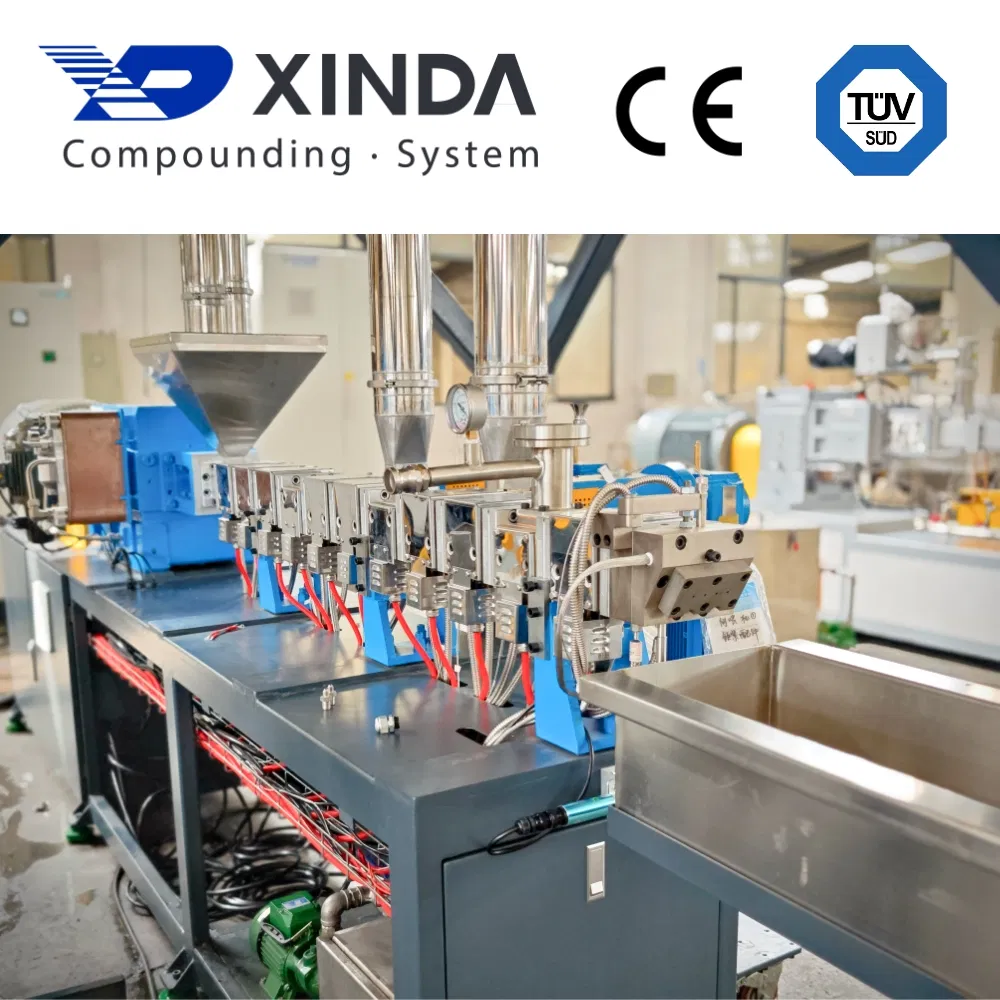 Linha de Produção de Extrusão Plástica Avançada para Granulação de Masterbatch e Processamento Contínuo