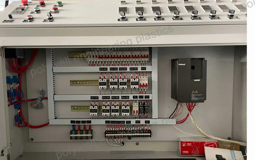Fita de Isolamento Térmico Extrusora de Parafuso Único para Perfil de Quebra Térmica de Nylon