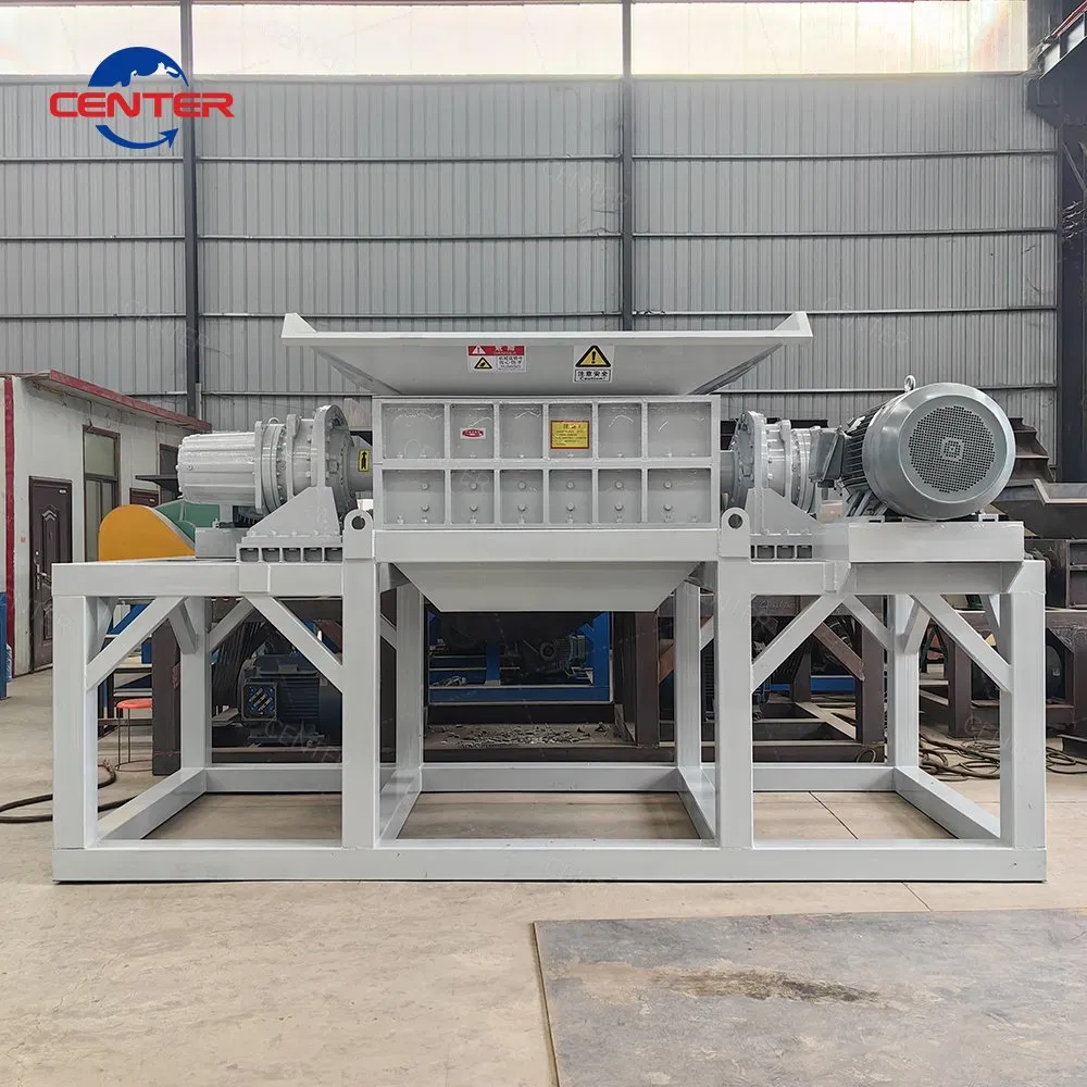 Equipamento de Trituração de Aço Sucata para Reciclagem de Plástico e Metal com Função de Reversão Automática