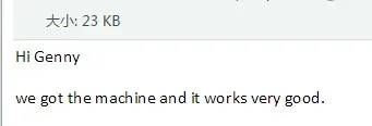 Feedback do Cliente 3