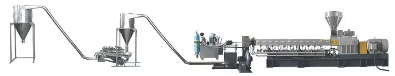 Linha de Produção de Granulador de Parafuso Duplo para Masterbatch de Cor
