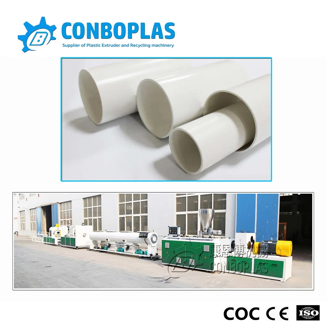 Máquina de Plástico Extrusora Conical Simples Dupla Par de Parafuso para PVC LDPE HDPE LLDPE PE PPR Tubo Mangueira Janela Porta Canalização Teto Painel Folha Placa