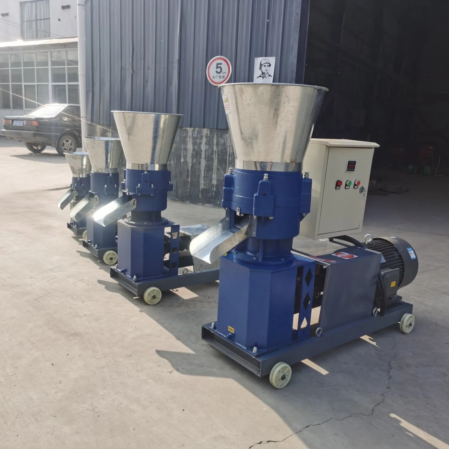 Máquina de Processamento de Ração Extrusora para Ração de Frango e Peixe Linha de Produção de Pellets Processamento de Granulação Pellets de Ração