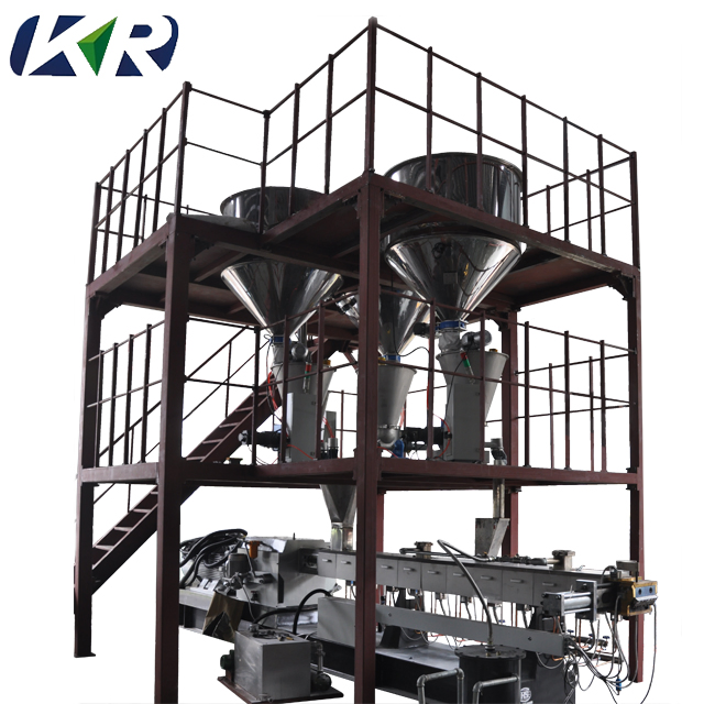 Máquina de Pellets de PE PP / Máquina de Masterbatch de Enchimento / Linha de Granulação de Plástico