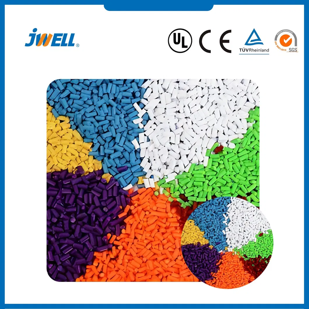 Granulados de Masterbatch Colorido Máquina Pellets Plásticos Máquina de Pelotização Máquina de Granulação Linha de Produção de Compounding e Granulação