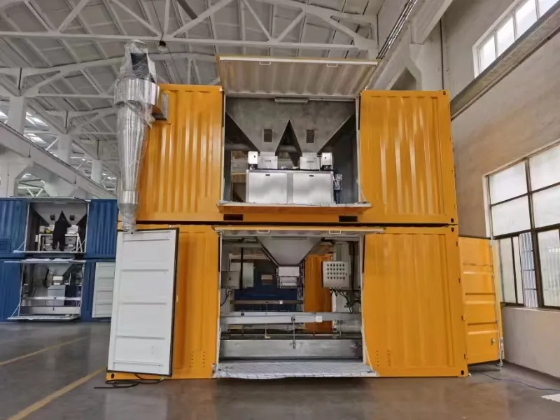 Máquina Móvel Personalizada de Pesagem e Embalagem