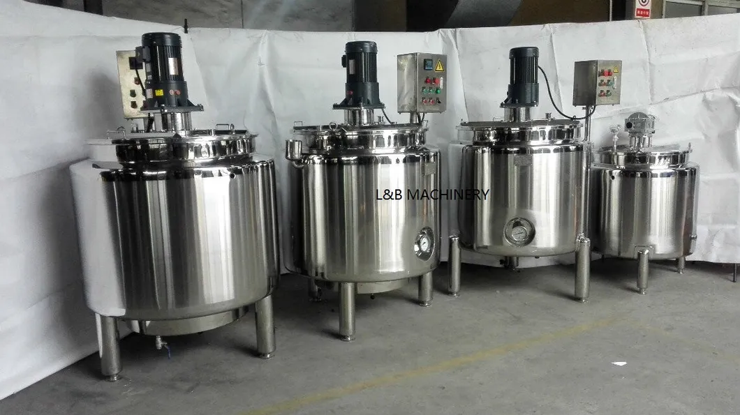 Equipamento Industrial de Mistura de Tinta em Aço Inoxidável