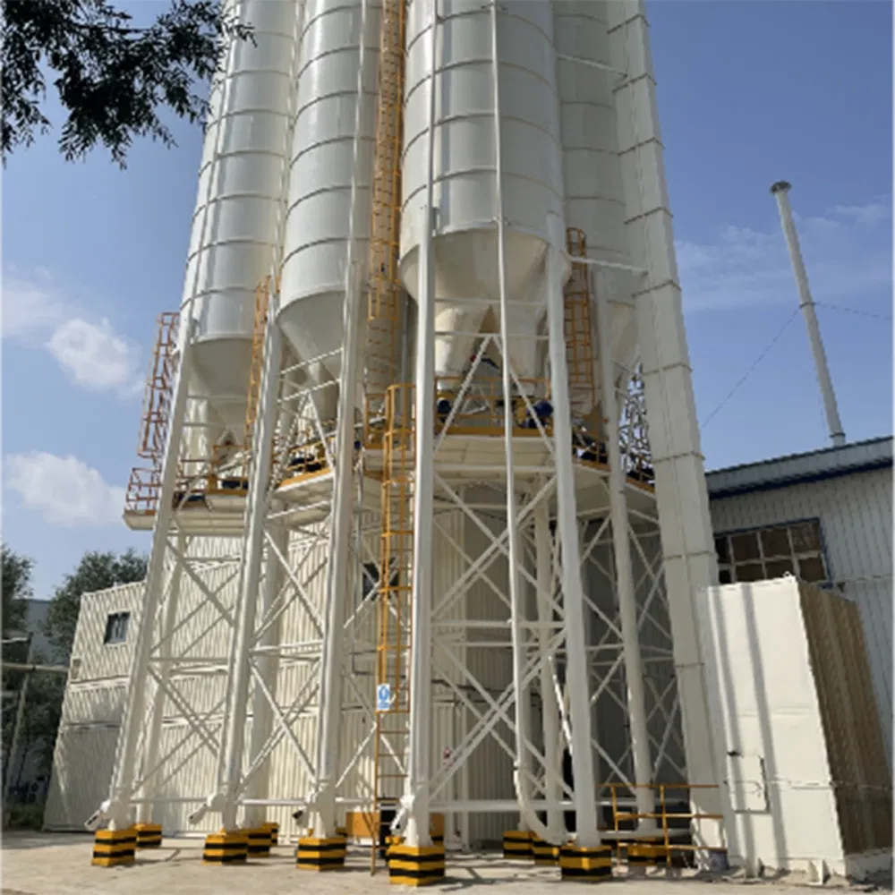 Equipamento de Produção de Argamassa Modular de Mistura de Torre de Grau Industrial Fabricado na China