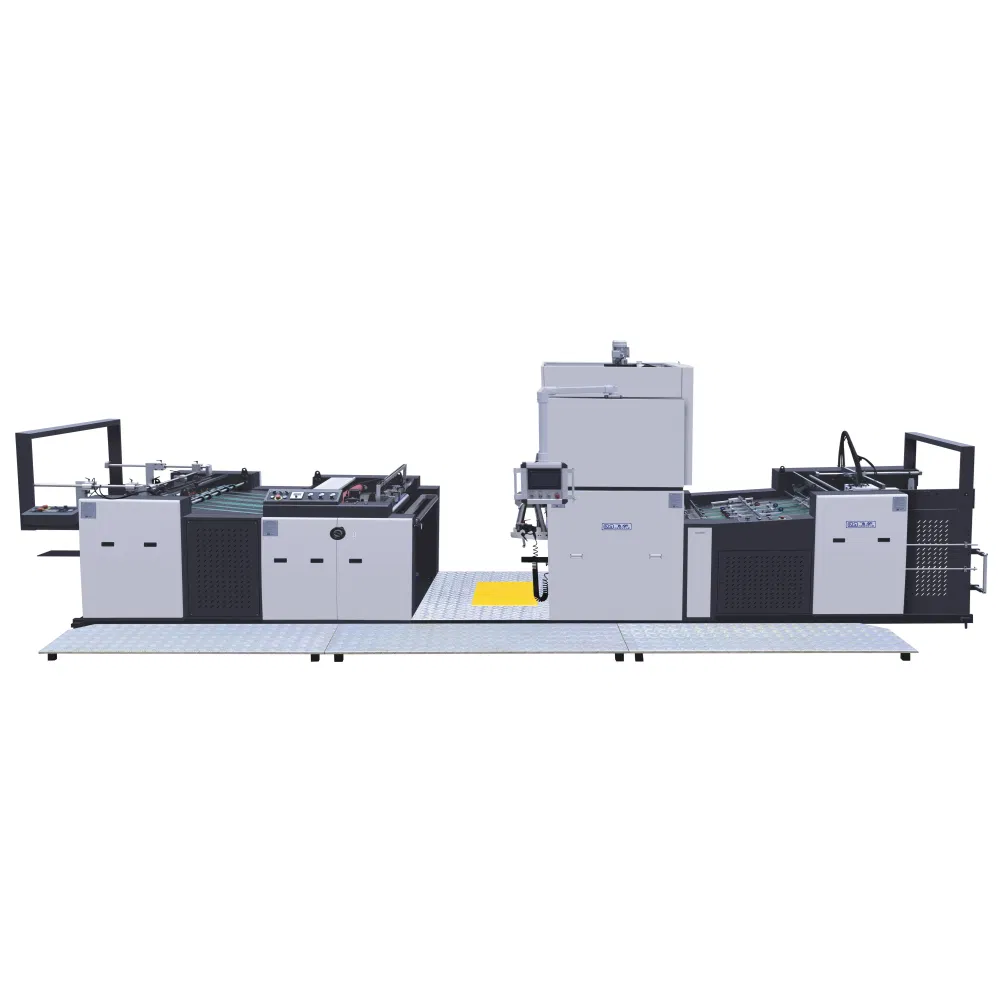 Fhs-1050 Máquina Laminadora Vertical de Alta Velocidade e Precisão, Totalmente Automática, para Laminação de Papel Térmico e Embalagem