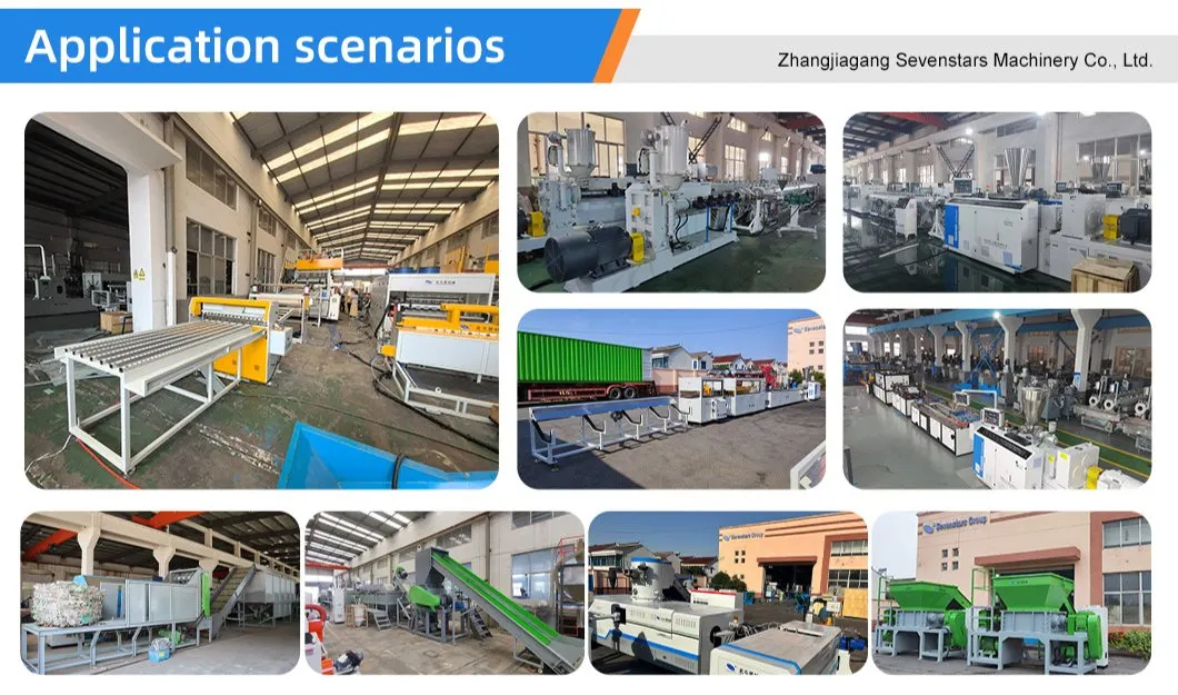 Máquina de Reciclagem de Plástico PE Máquina de Granulação