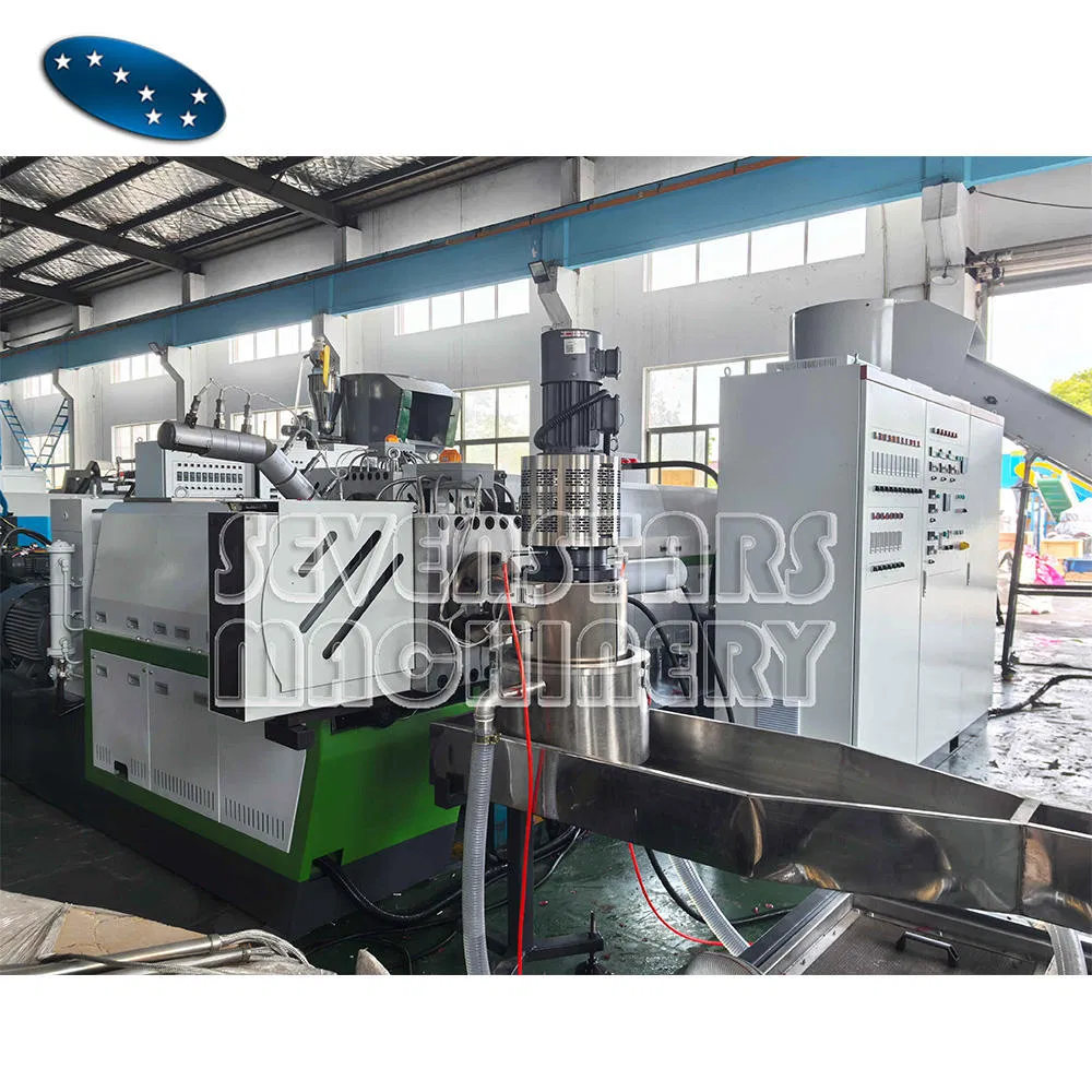 Máquina de Reciclagem de Plástico PE Máquina de Granulação