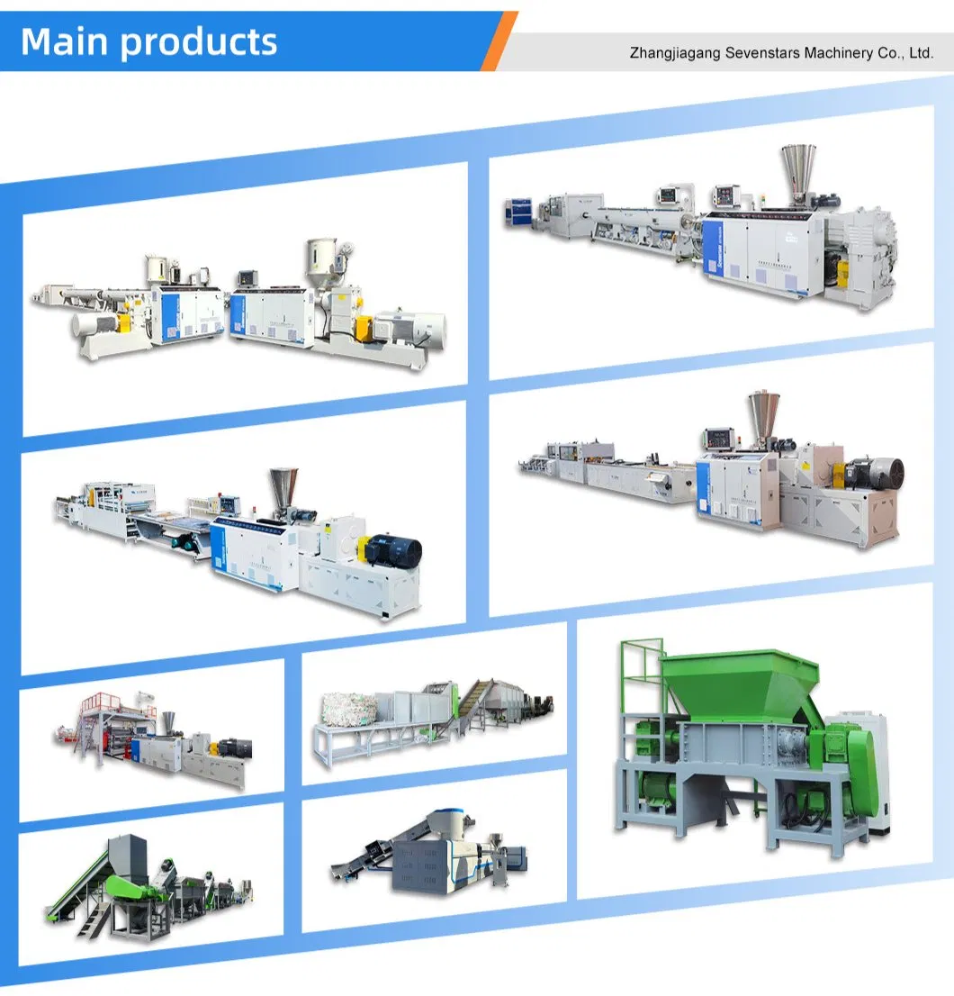 Linha de Produção de Máquina de Granulação de Masterbatch de Cor com Tecnologia de Resfriamento a Água por Estranda