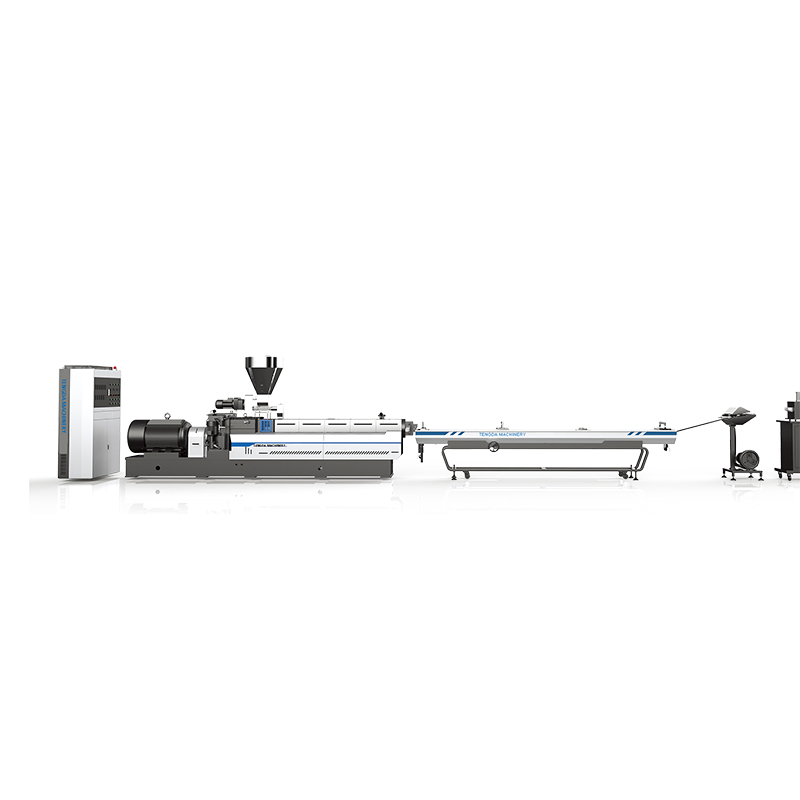 Tsh-65 Linha de Produção de Extrusora de Parafuso Duplo para Compostagem de Plástico PVC/PE