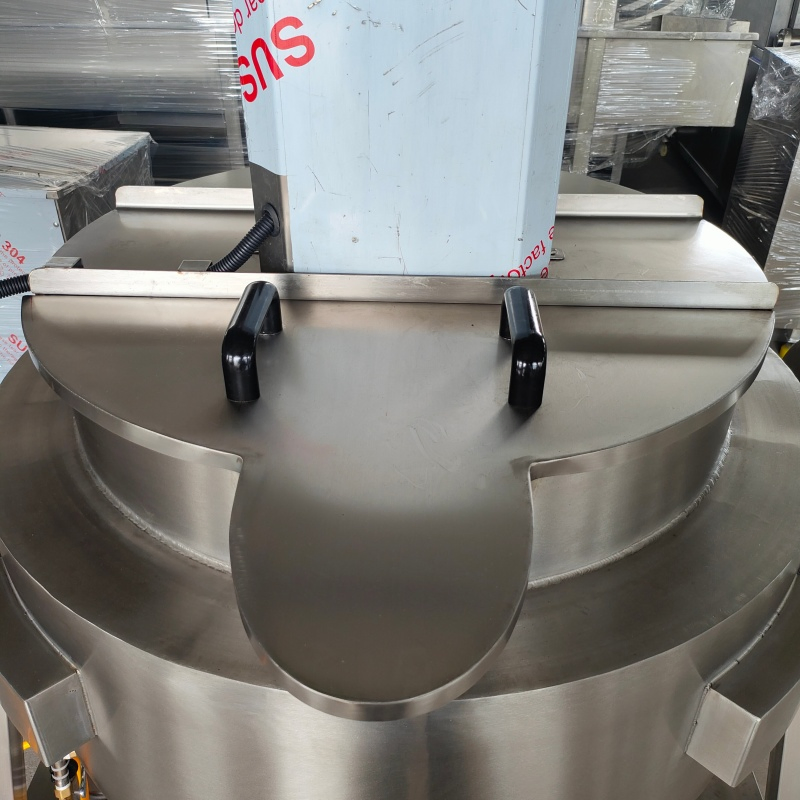 Equipamento Automático de Cozinha com Caldeira a Vapor de Dupla Jaqueta para Processamento de Molho, Geleia e Doces